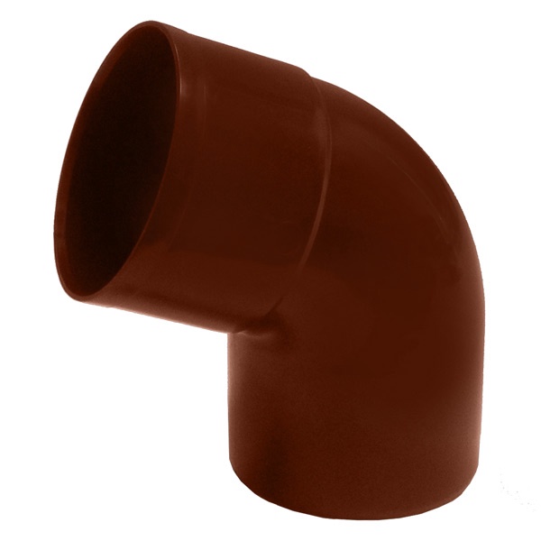 Отвод водосточной трубы Murol арт.14032 67 гр. ф100 коричневый