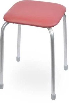 Табурет с квадратным сиденьем Ника классика-3 темно-красный 45 см арт. 64991 ТК03/ТК 