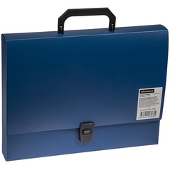 Папка-портфель OfficeSpace синий 600 мкм арт. F01P2_10260