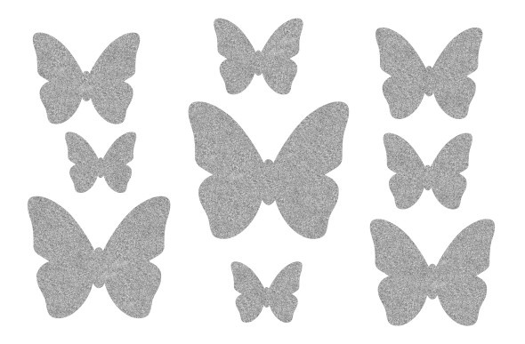 Декор Бабочки 6 из жидких обоев 
