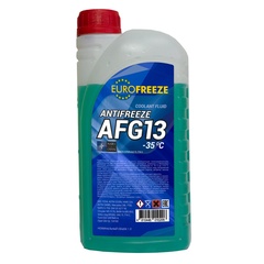 Жидкость охлажденная низкозамерзающая EUROFREEZE Antifreeze AFG 13 1 кг (0,88л) Зелёный