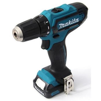 Аккум. дрель-шуруповерт MAKITA DF 333 DWYE в чем. (12.0 В, 2 акк., 1.5 А/ч Li-Ion, 2 скор., 30 Нм, шурупы до 8 мм)