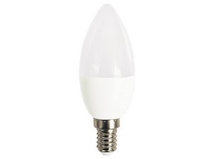 Лампа PLED-LX C37 8w E14 4000K Jazzway 