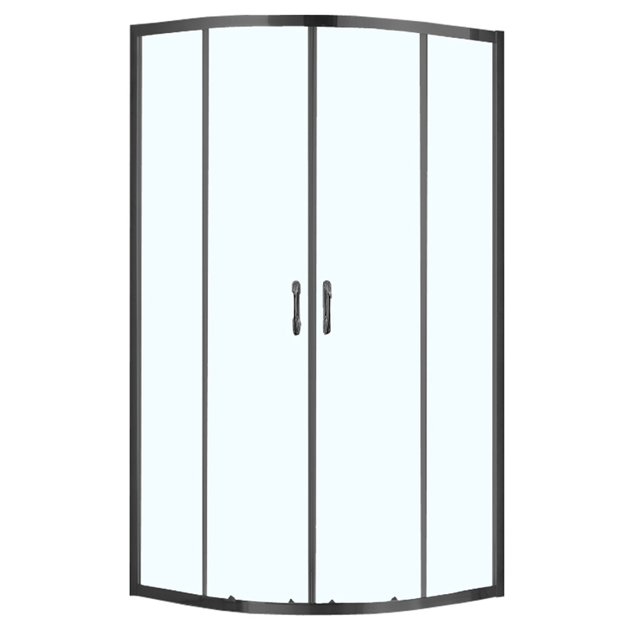Ограждение для душа полукруглое 6 мм., без поддона, 900х900х2000 арт. AZ-ND2142 900 