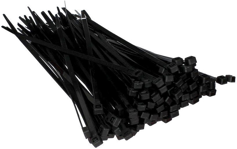 Стяжка нейлон DYNAMATRIX-KOREA черная 4,8х203мм 100шт арт. DT48200B 