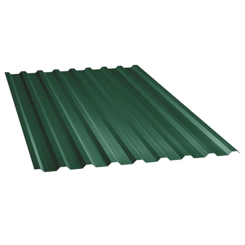 Профнастил ПСА 20 RAL6005 (Зеленый) 1500x1150 мм
