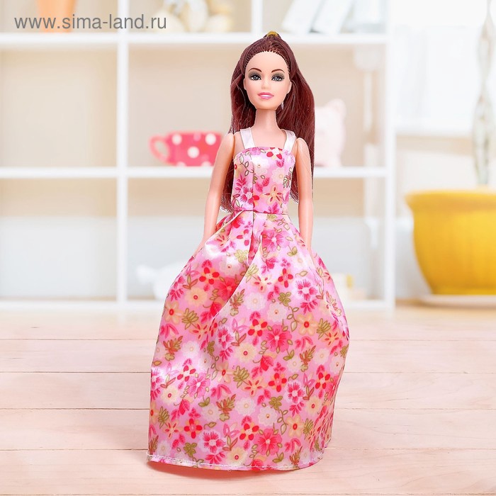 Кукла модель "Рита" в платье МИКС 4671276 