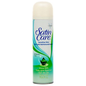 SATIN CARE Гель для бритья для женщин для чувствительной кожи 200мл