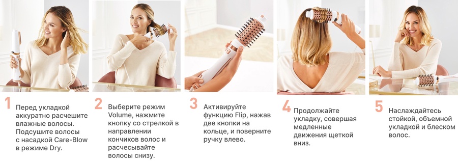 Фен-щетка Rowenta арт. CF9720F0 