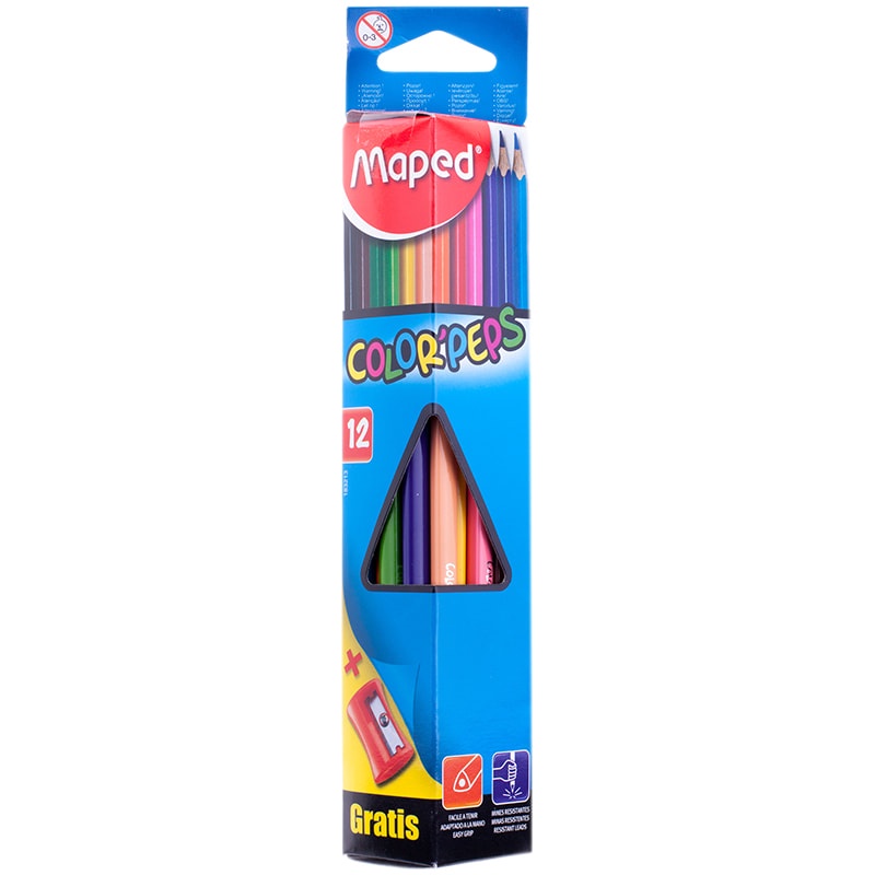 Карандаши цветные Maped "Color Peps"