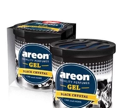 Ароматизатор воздуха Areon GEL Black Crystal гель 80г арт.ARE-GCK12 