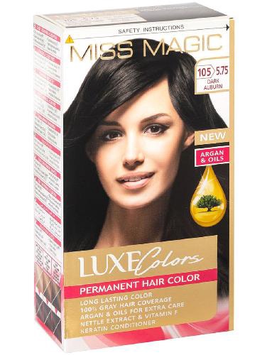 Краска для волос Miss Magic LUXE COLORS т.105/5.75 Болгария