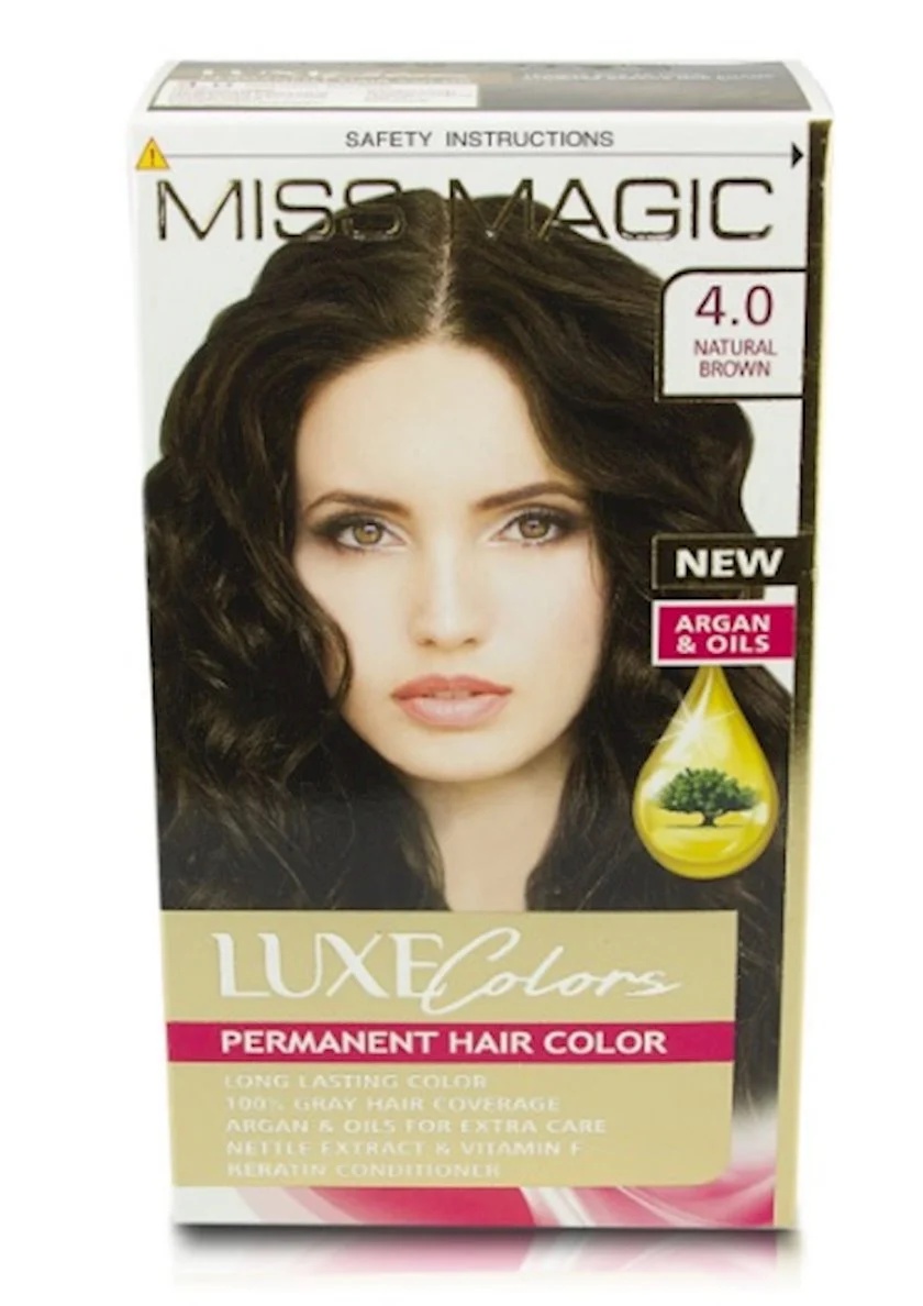 Краска для волос Miss Magic LUXE COLORS т.4.0 Болгария