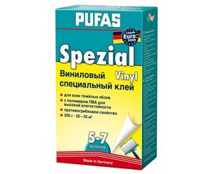 PUFAS EURO 3000 Spezial Обойный клей специальный виниловый, 300г. Германия. .
