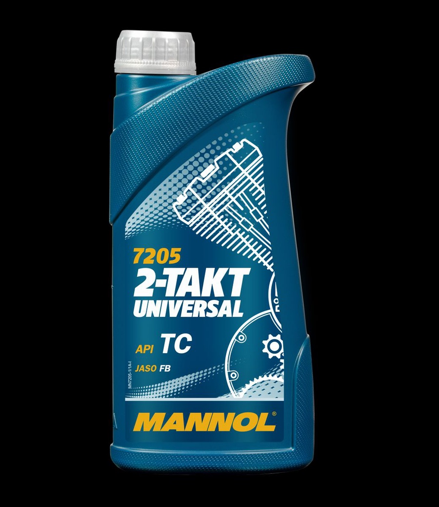 Моторное масло MANNOL 2-Takt Universal 7205 TC TCS3 1л