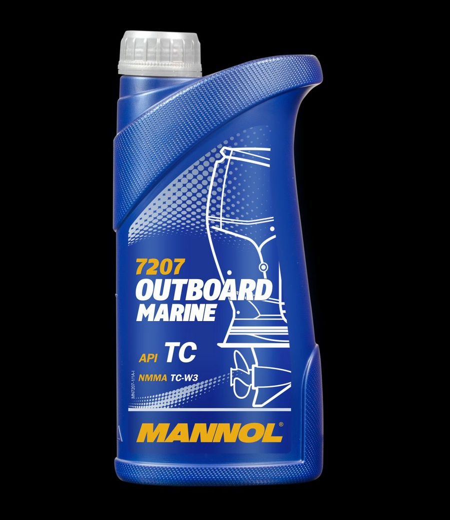 Моторное масло MANNOL Outboard Marine 7207 API TС NMMA TC-W3 1л