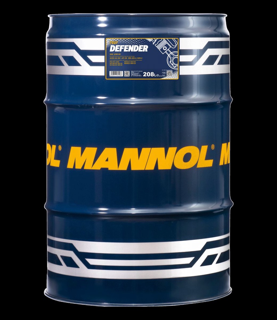 Масло моторное MANNOL Defender 10W-40 SN