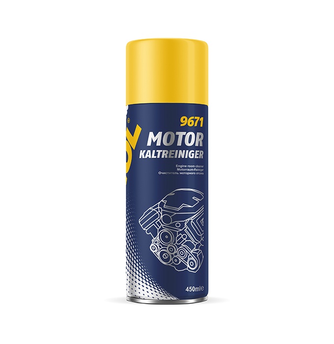 Пенный очиститель двигателя MANNOL 9671 Motorkaltreiniger 450мл