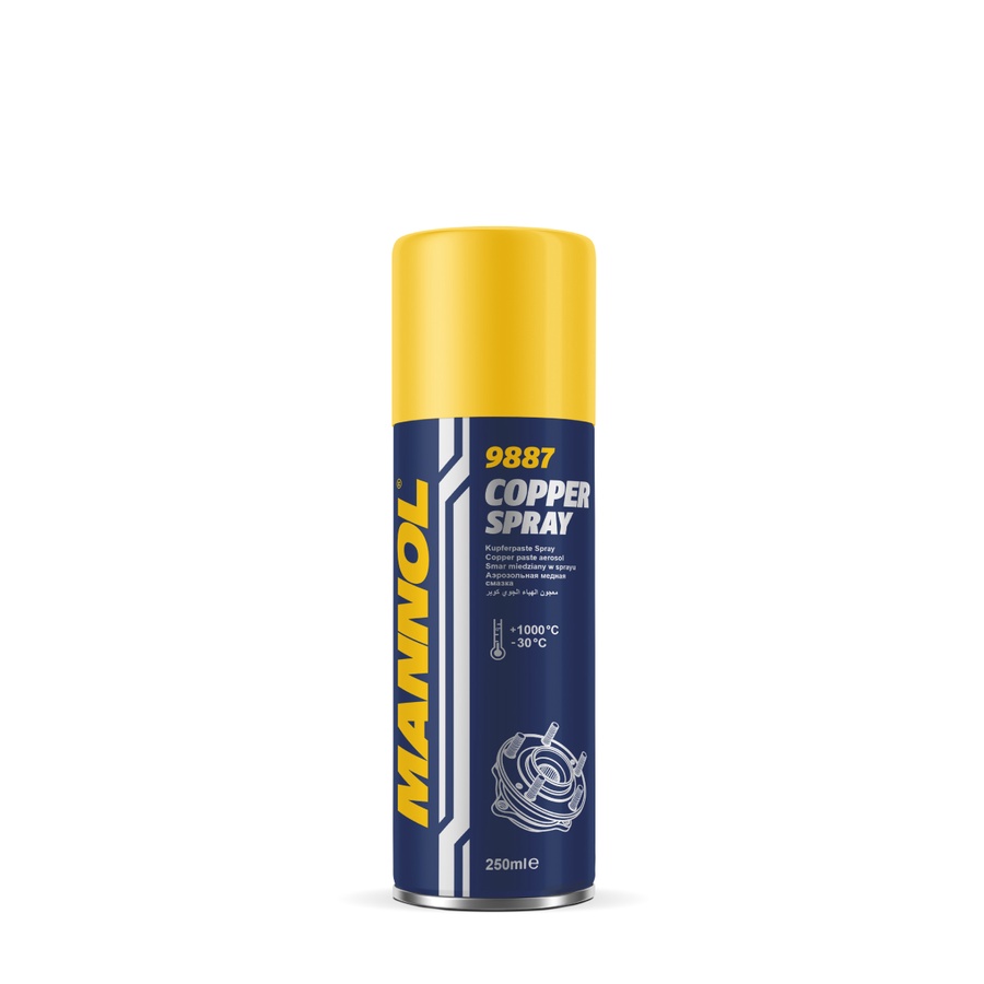 Аэрозольная медная смазка 9887 Mannol Copper Spray 250мл