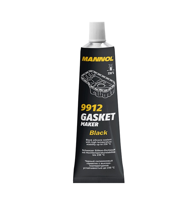 Прокладочный герметик чёрный MANNOL 9912 Gasket Maker Black 85г