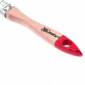 Кисть плоская &quot;Стандарт&quot; 3/4&quot; (20 мм), натуральная щетина, деревянная ручка MTX