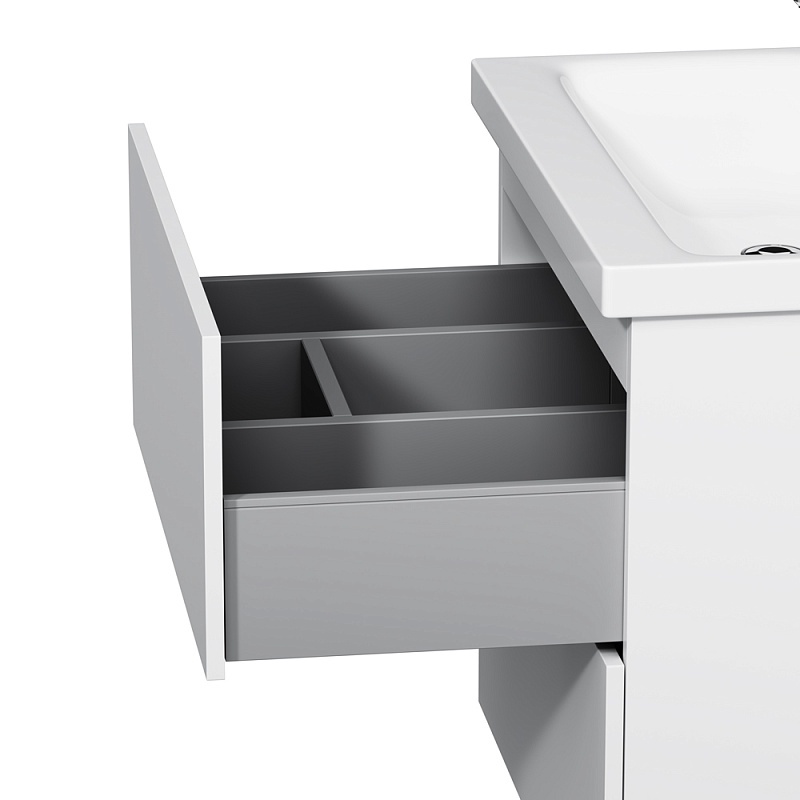 Тумба под умывальник push-to-open, 60 см, подвесная, AM.PM Gem M90FHX06022WG 