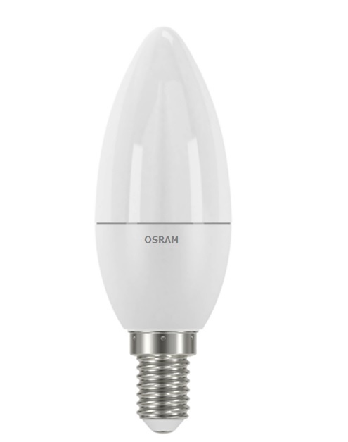 Лампа светодиодная 475052 LVE CLB75 8W/840 230VFR E14 10X1 RU OSRAM 
