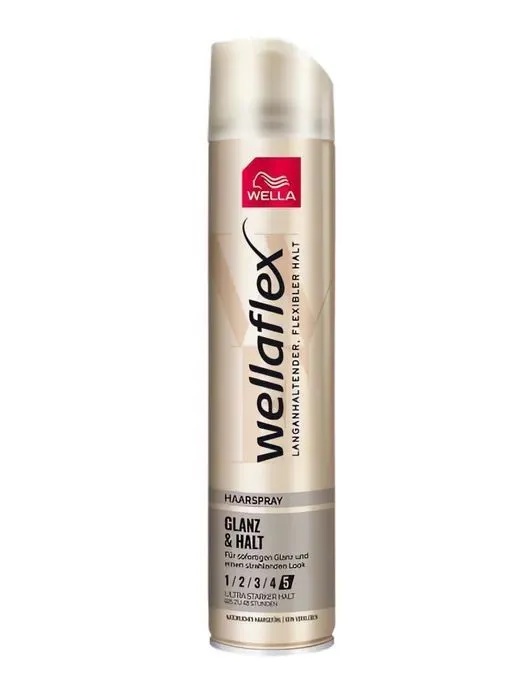 Лак для волос Wellaflex Glanz&Halt 0.25 л Франция