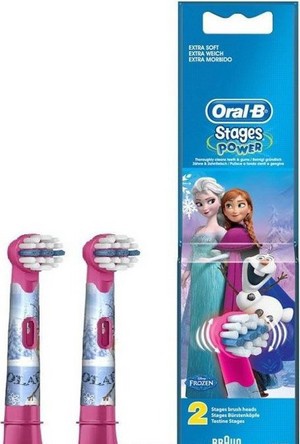 ORAL_B Насадки для электрических зубных щеток Stages Power Frozen EB10 2шт