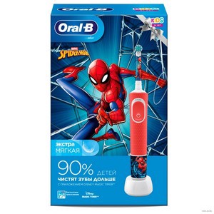 ПН ORAL_B Электрическая зубная щетка (3+ лет) D100.413.2K Spiderman тип 3710