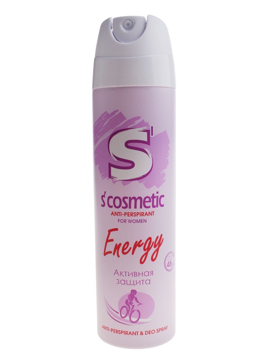 Дезодорант-спрей S'Cosmetic Energy 145 мл. 