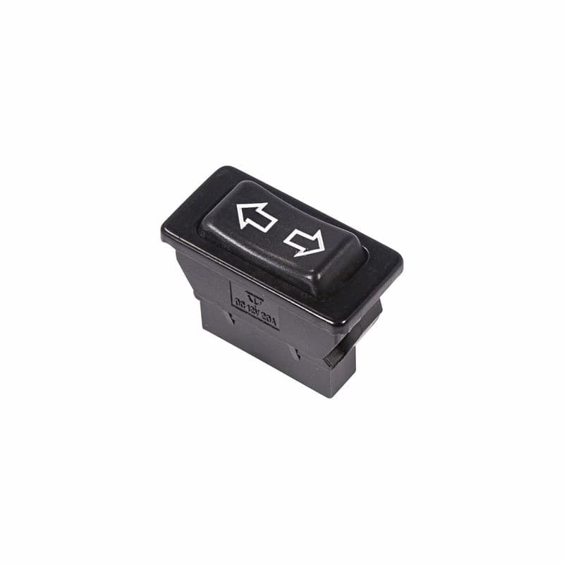 Выключатель стекло подъем, клавишный REXANT 12V 20A 5c ON-OFF-ON Черный арт,36-4410 Китай