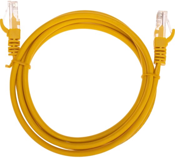 Патч-корд REXANT U/UTP, CAT 5e, RJ45-RJ45, 26AWG, LSZH 1,5 м Желтый арт. 02-0105-105 