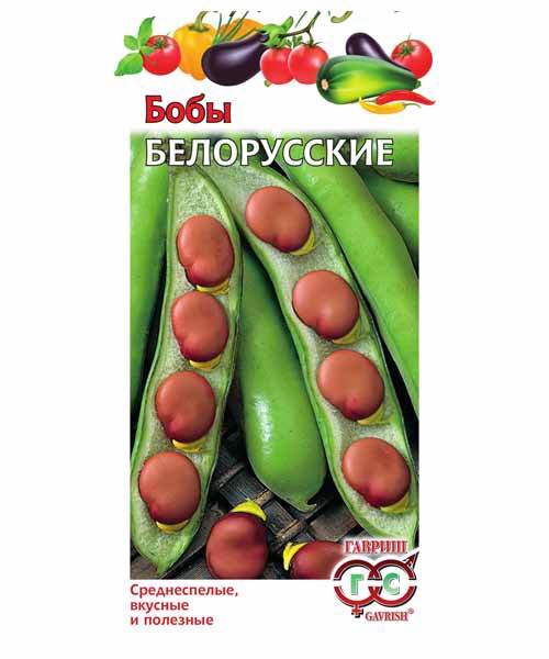 Семена Бобы Белорусские 10 шт. Традиция, 