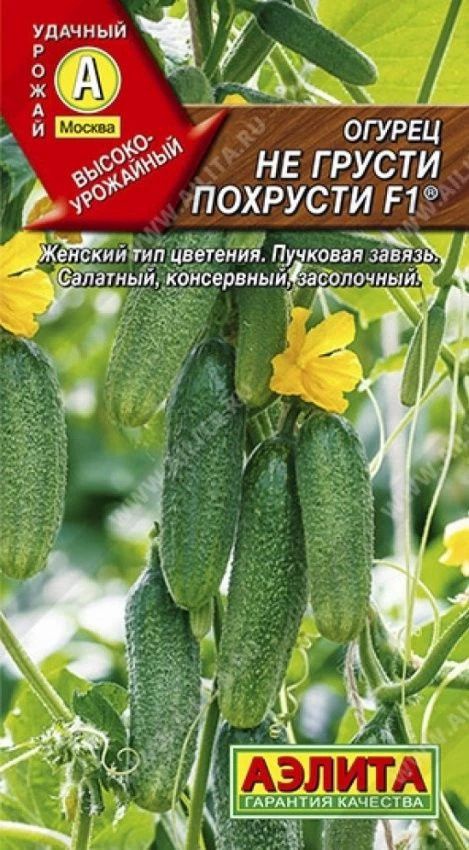 Семена Огурец нежинский, 20 шт (РФ) 20шт 