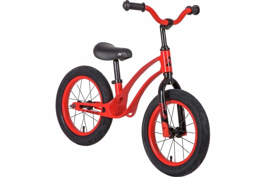 Беговел 14 Novatrack MBLAST RD20 красный магний-алюминий арт. 14MBLAST.RD20 