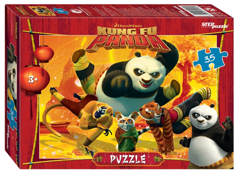 Мозаика puzzle 35 "Кунг-фу Панда" DreamWorks, Мульти