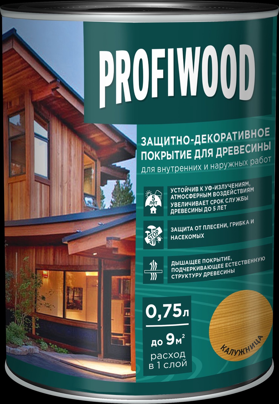 Декоративная защита древесины