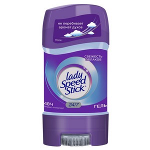 Lady Speed Stick 24/7 Свежесть облаков 65г
