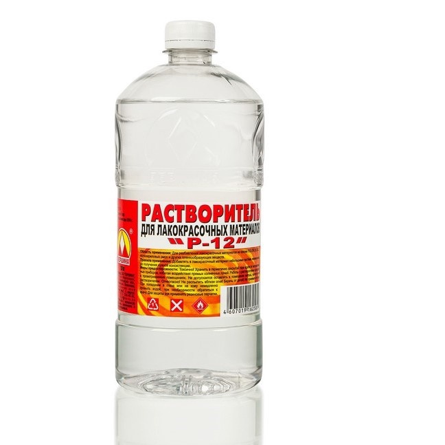 Растворитель Р-12 «Вершина», пэт/т, 0,8 кг/1 л