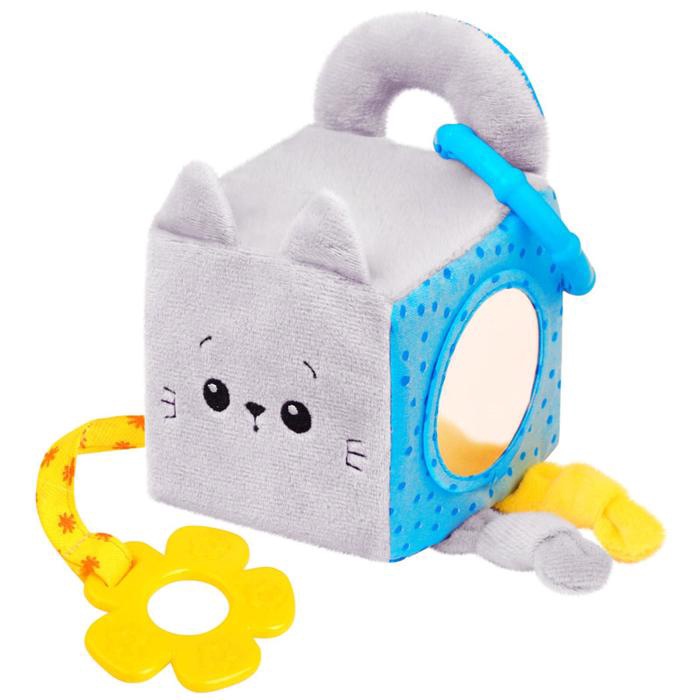 Игрушка "Мякиши" развивающий кубик Котёнок Кекс