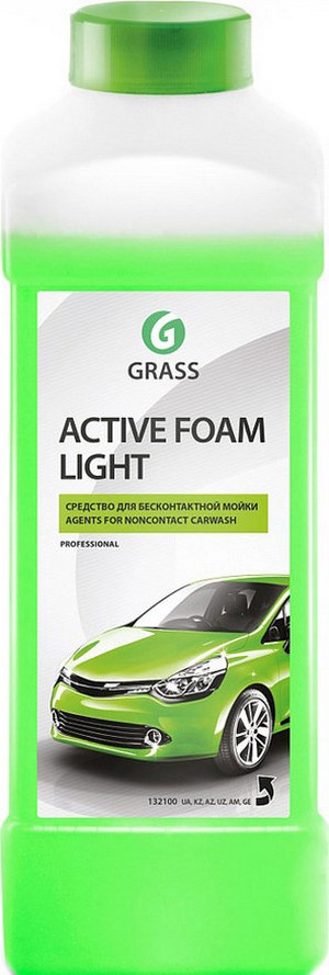 Средство д/беск,мойки GraSS Active Foam Light 1кг арт,132100 Россия