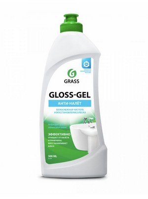 Средство GraSS Gloss-Gel Анти-налет 0,5л арт,221500 Россия