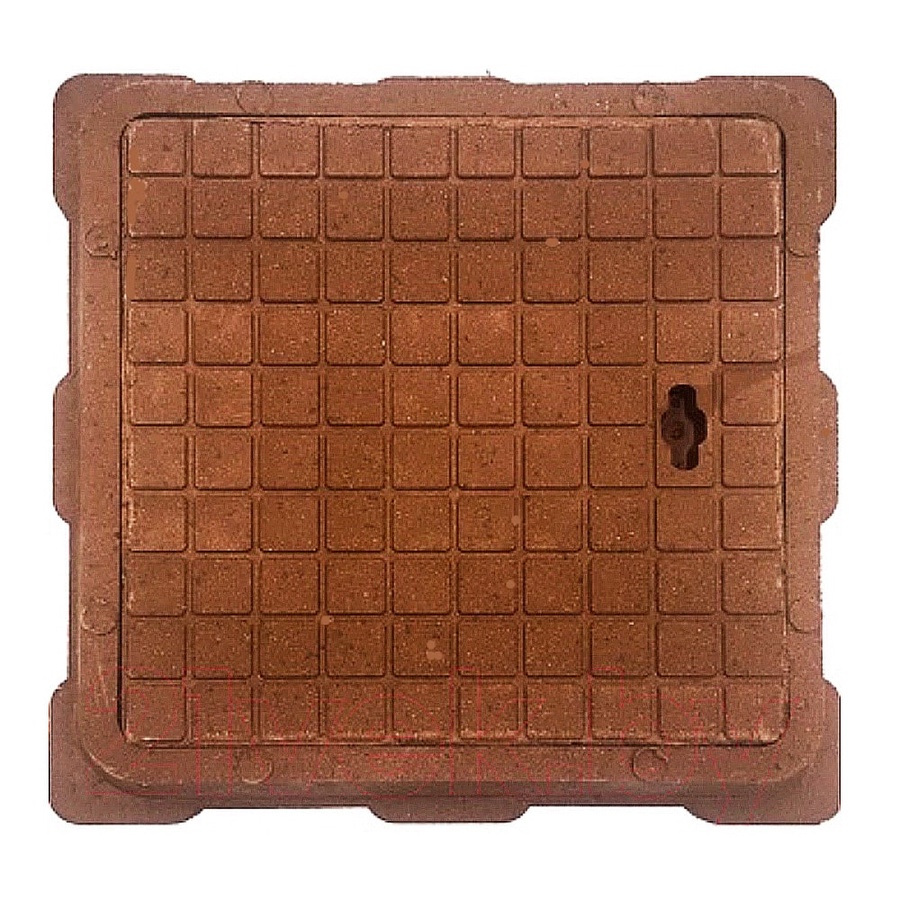 Люк квадратный садовый малый коричневый арт. 3522541 