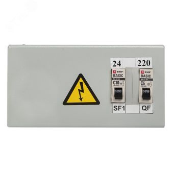 Ящик EKF ЯТП/0.25кВА 220/24В Basic серый арт. yatp0,25-220/24v-2a 