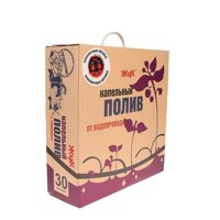 Капельный полив "Парник" от водопровода (набор 1 грядка 6м) "ЖУК"