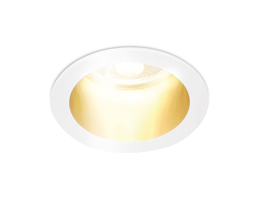Встраиваемый точечный светильник MR16 TN211 WH/GD белый/золото GU5.3 D68*50