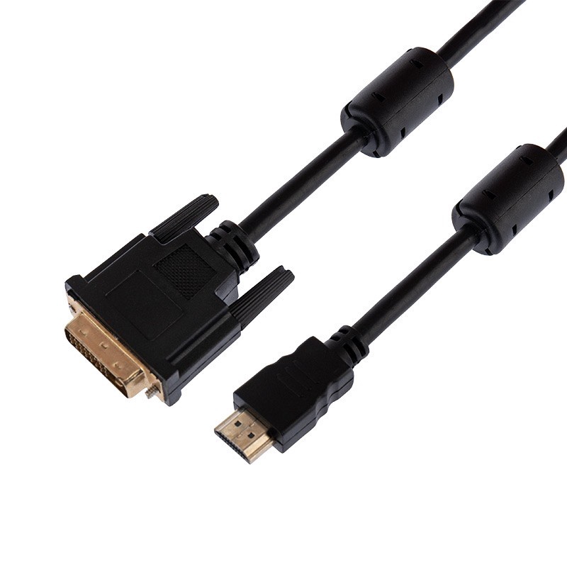 Шнур REXANT HDMI-DVI-D с фильтрами 3 м арт. 17-6305 