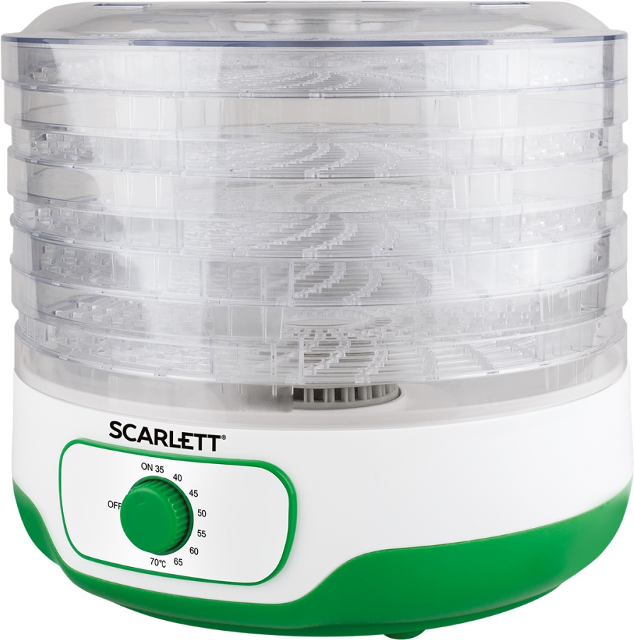 Сушка для продуктов SCARLETT белый с зеленым арт. SC-FD421015 