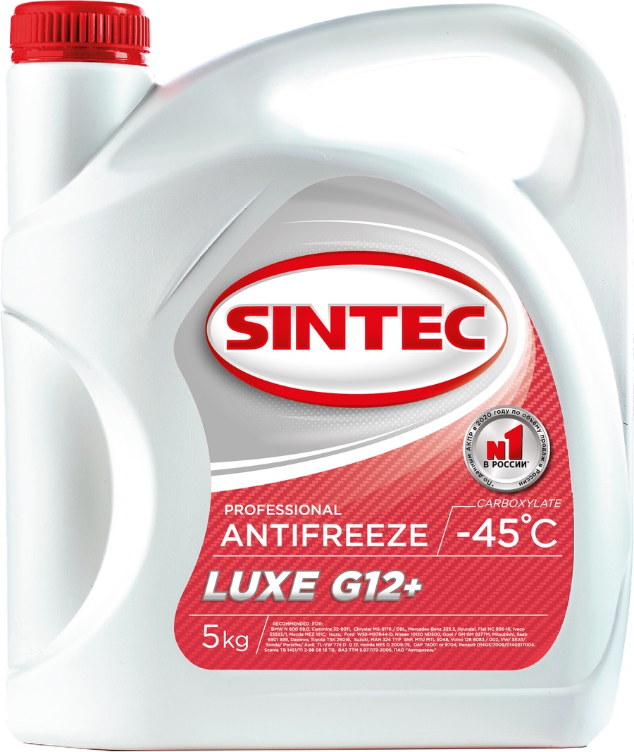 Антифриз Sintec 45 G12 4. 3л 5кг 